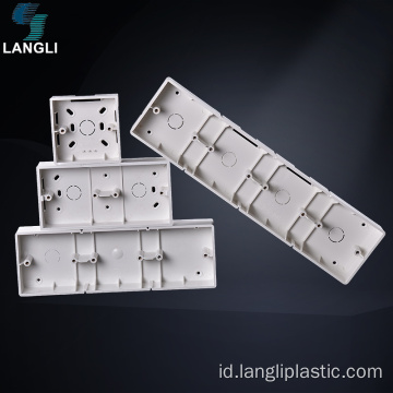 Wall Mounting Switch Outlet Kotak Persimpangan PVC